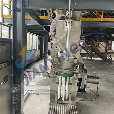 Yatay Çift Helis Pompalı Tip Yem Torbası Paketleme Makinası